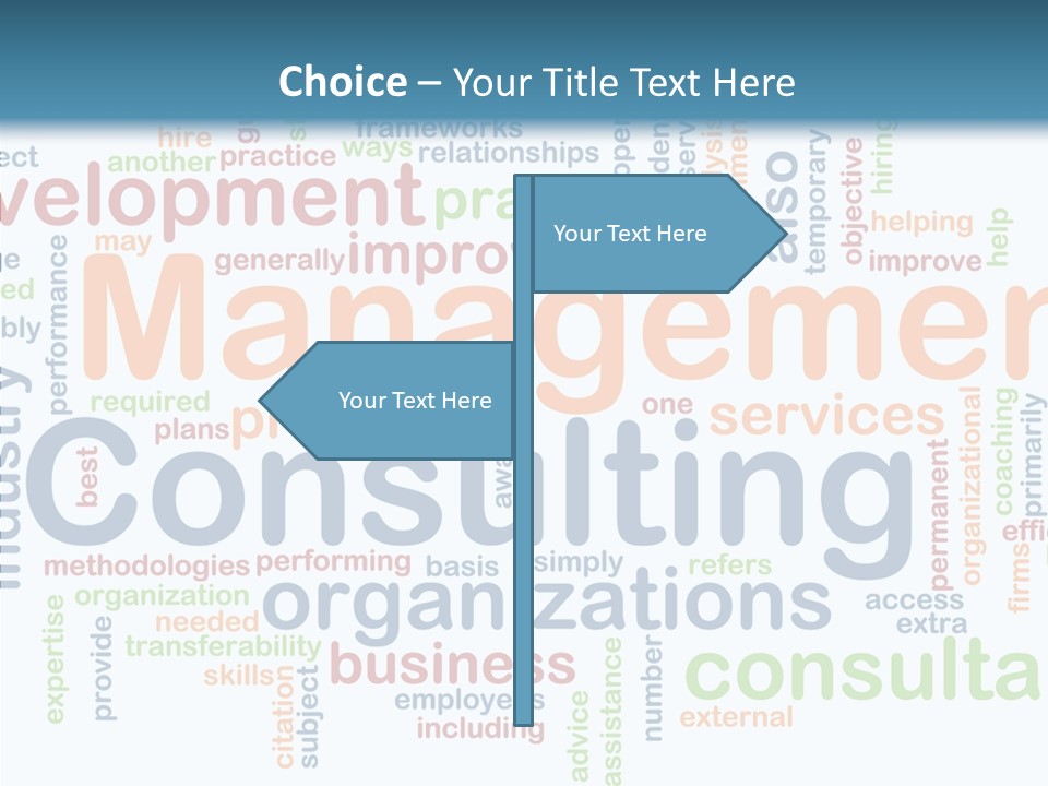 Young Closeup Hold PowerPoint Template