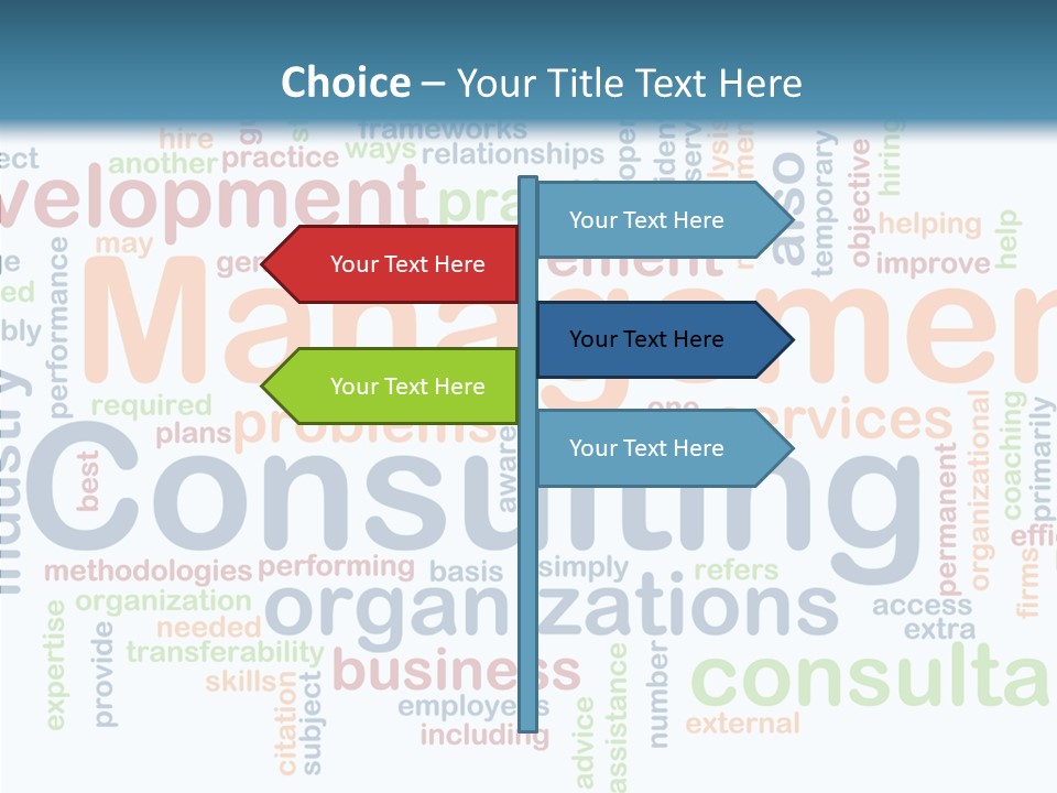 Young Closeup Hold PowerPoint Template