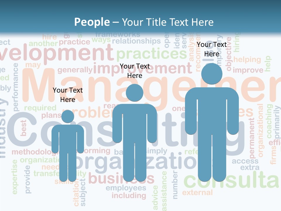 Young Closeup Hold PowerPoint Template