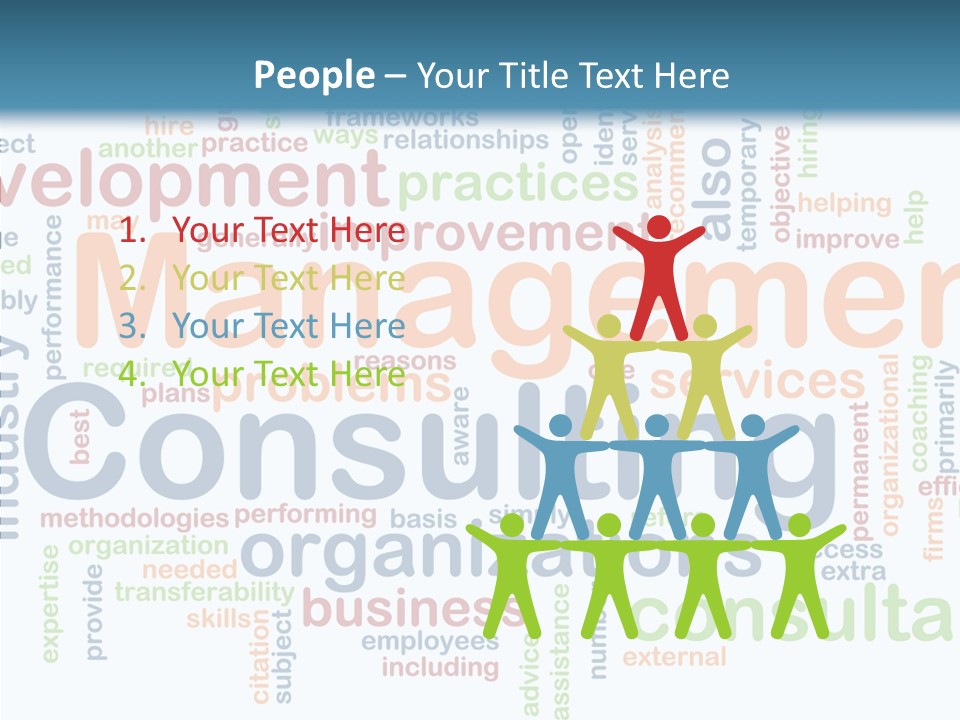 Young Closeup Hold PowerPoint Template