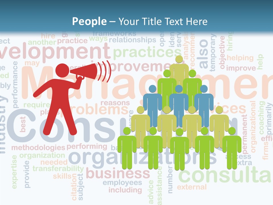 Young Closeup Hold PowerPoint Template