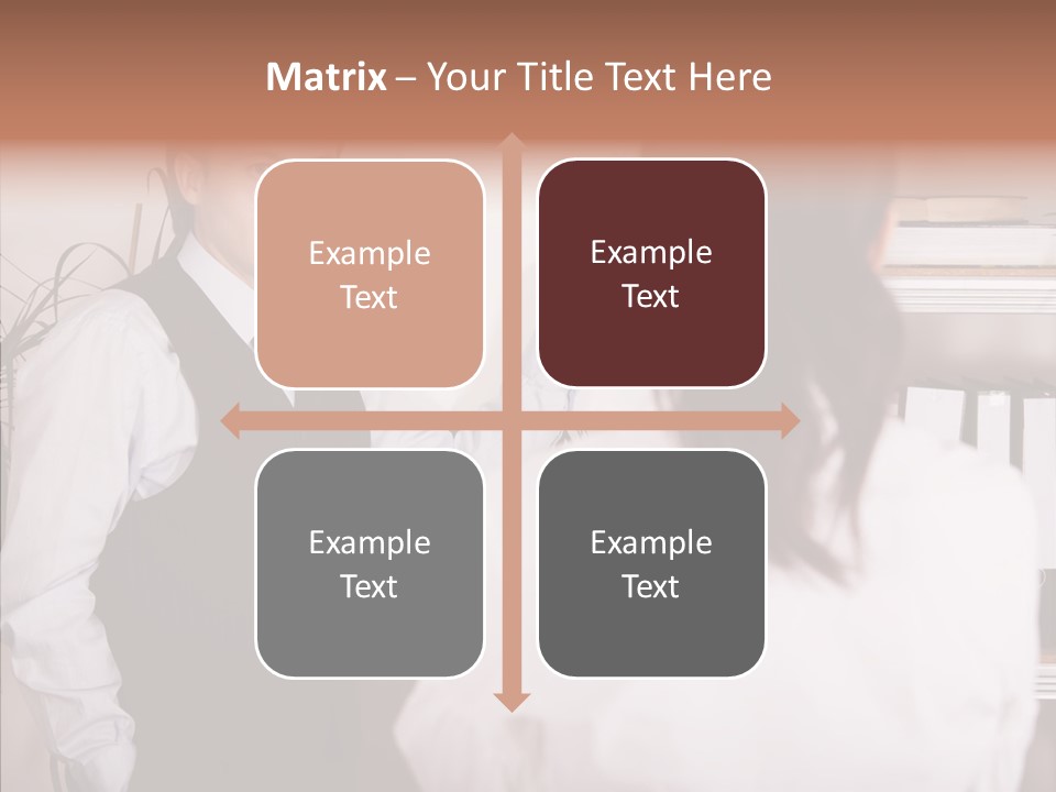 Senior  Closeup Close Up PowerPoint Template