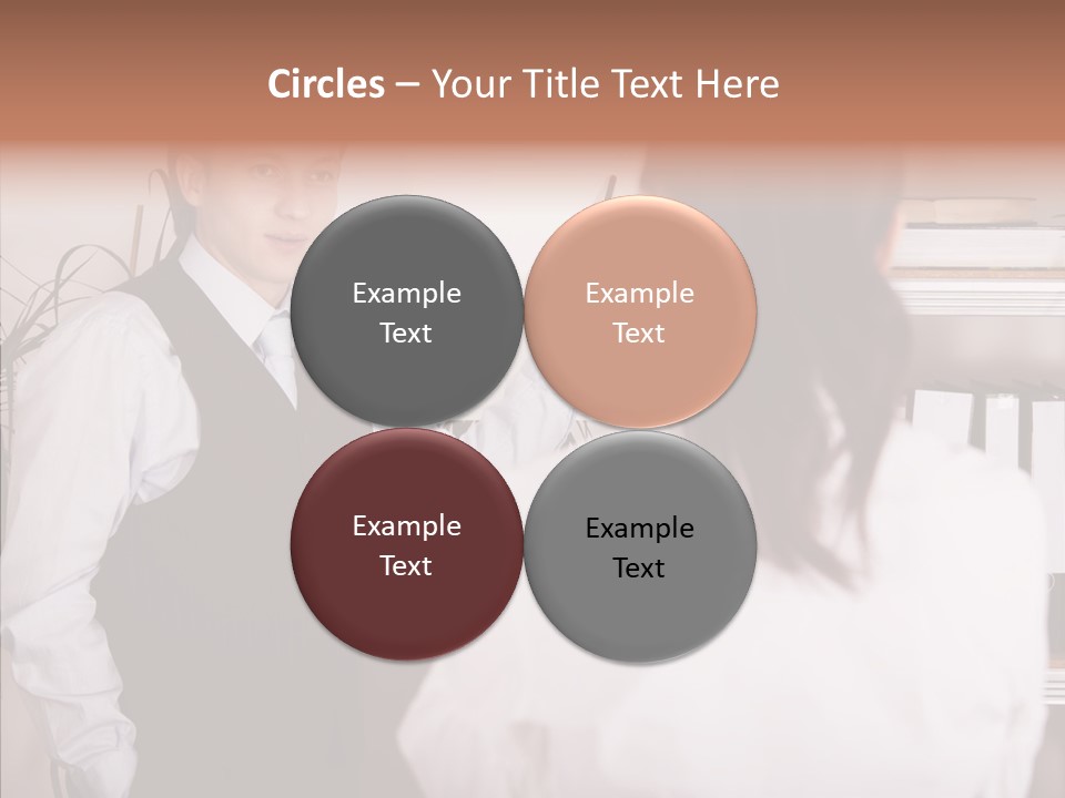 Senior  Closeup Close Up PowerPoint Template