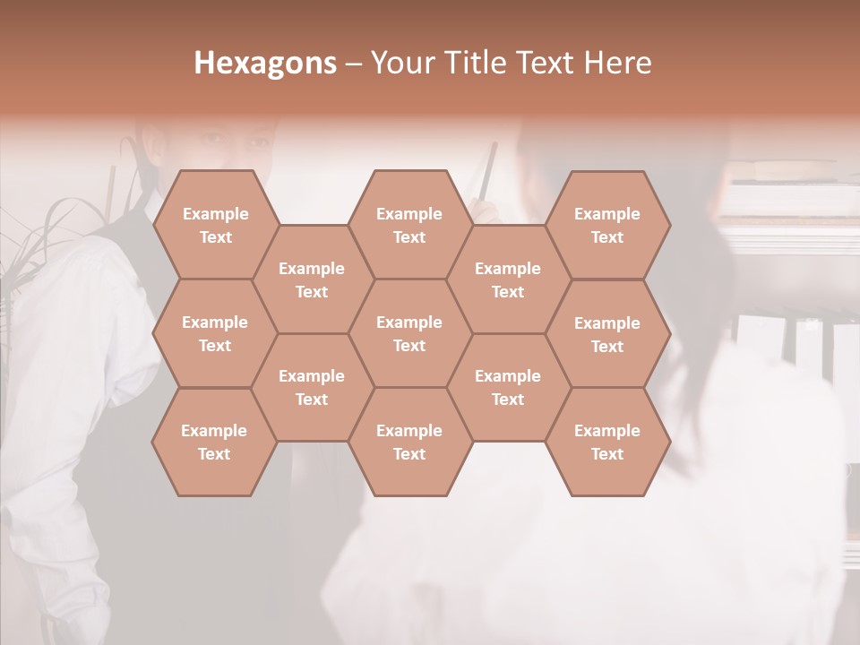 Senior  Closeup Close Up PowerPoint Template