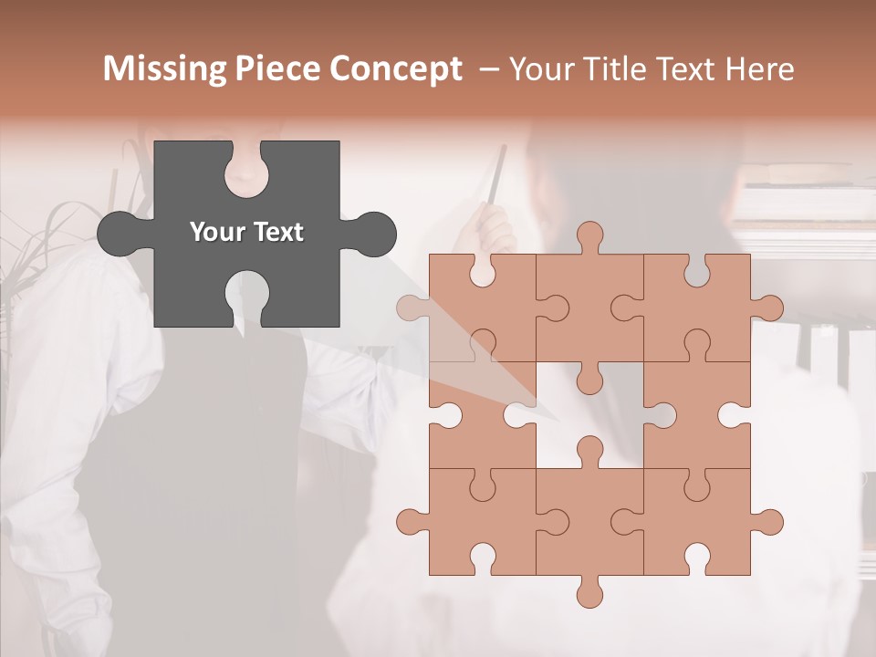 Senior  Closeup Close Up PowerPoint Template