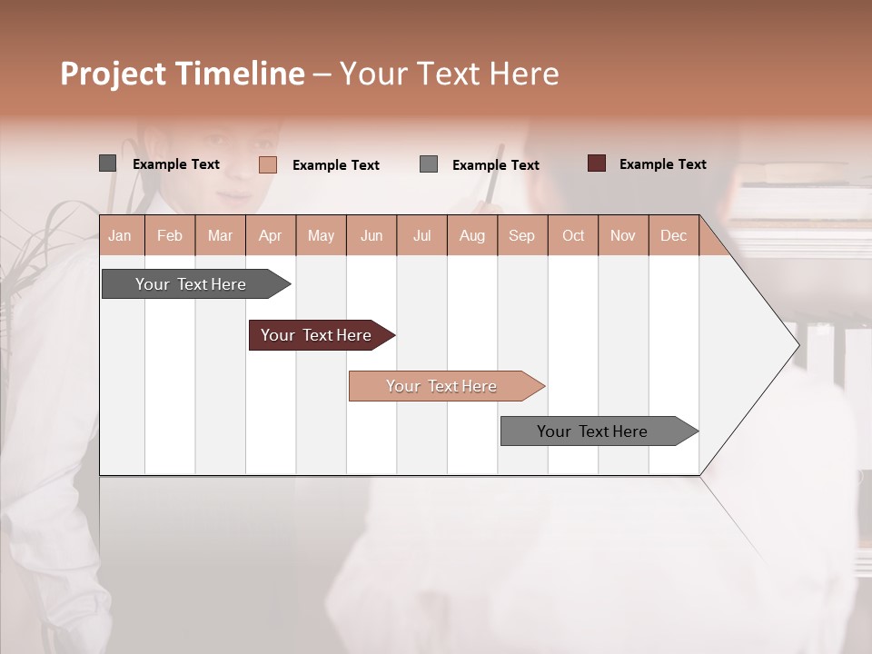 Senior  Closeup Close Up PowerPoint Template