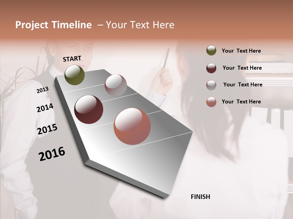 Senior  Closeup Close Up PowerPoint Template