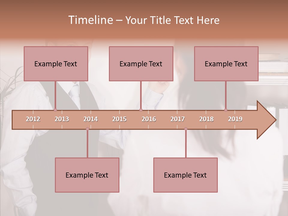 Senior  Closeup Close Up PowerPoint Template