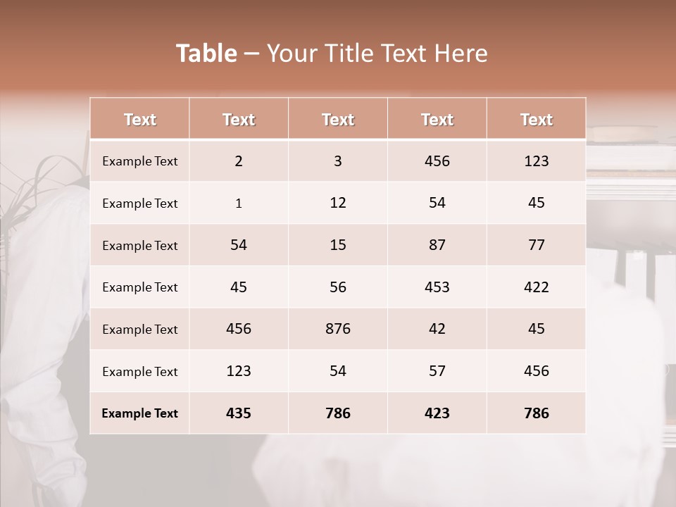 Senior  Closeup Close Up PowerPoint Template