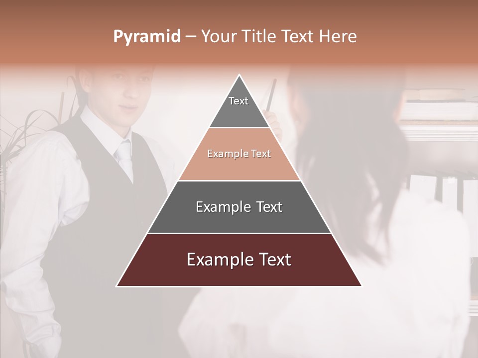 Senior  Closeup Close Up PowerPoint Template