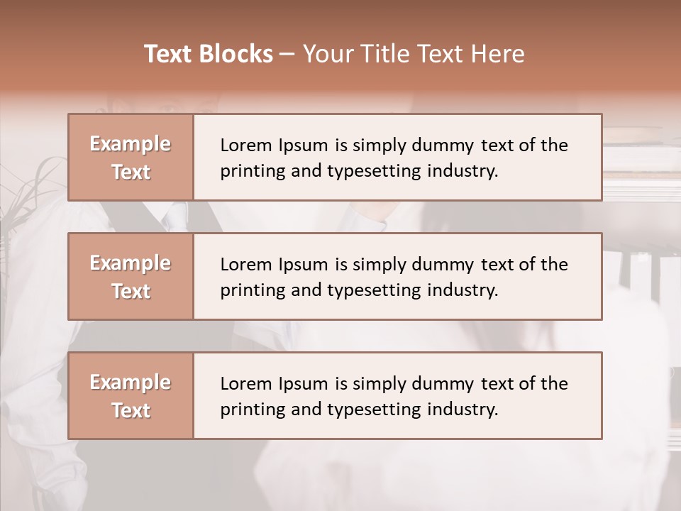Senior  Closeup Close Up PowerPoint Template