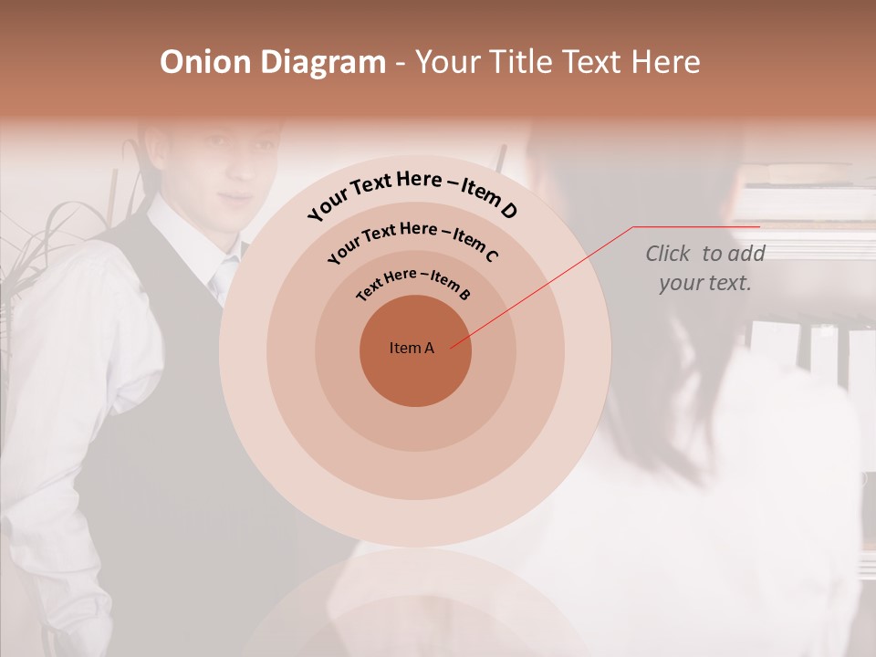 Senior  Closeup Close Up PowerPoint Template