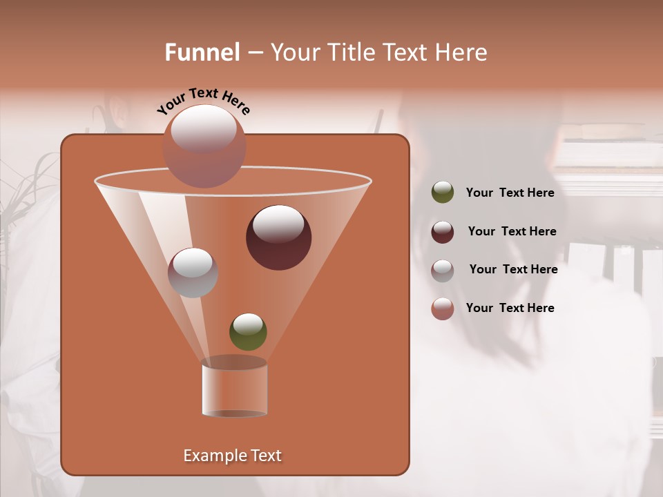 Senior  Closeup Close Up PowerPoint Template