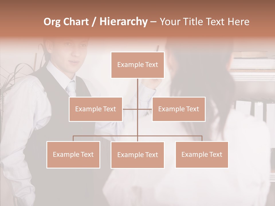 Senior  Closeup Close Up PowerPoint Template