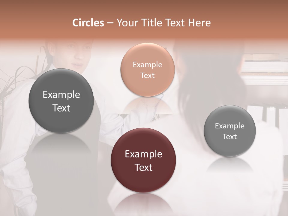 Senior  Closeup Close Up PowerPoint Template