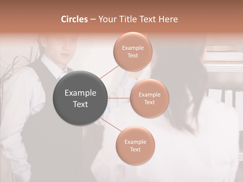 Senior  Closeup Close Up PowerPoint Template