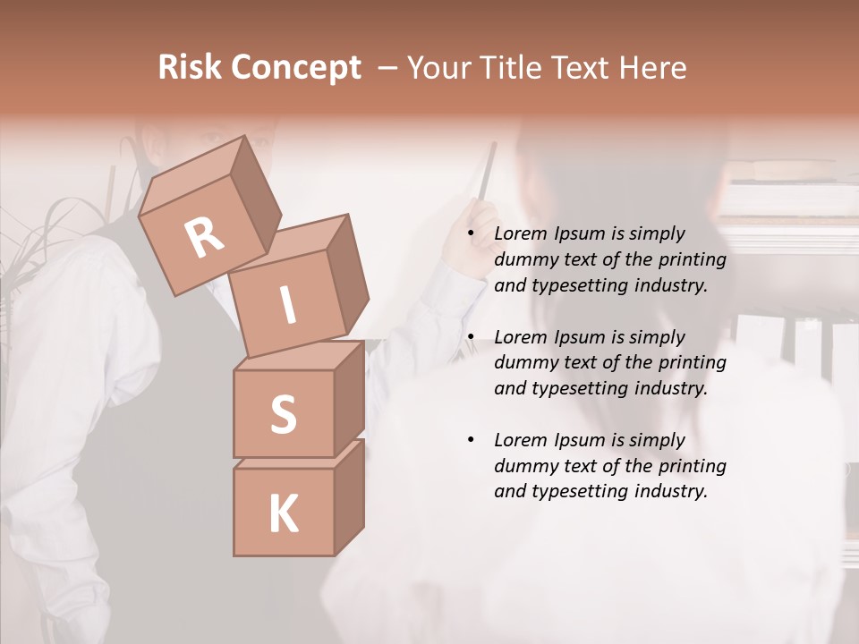 Senior  Closeup Close Up PowerPoint Template