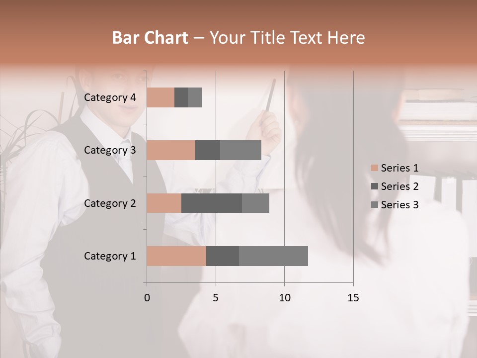Senior  Closeup Close Up PowerPoint Template