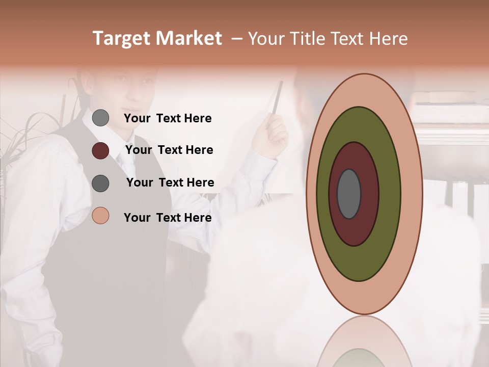 Senior  Closeup Close Up PowerPoint Template