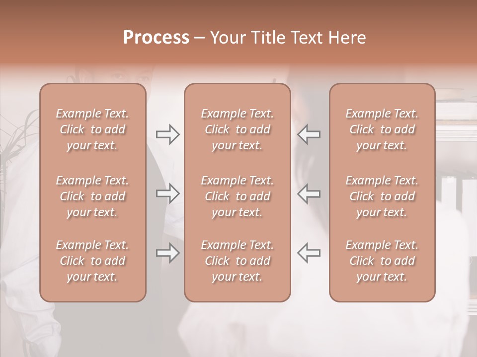 Senior  Closeup Close Up PowerPoint Template