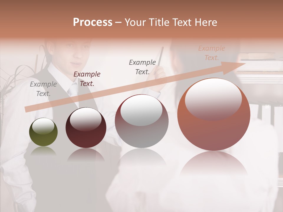 Senior  Closeup Close Up PowerPoint Template