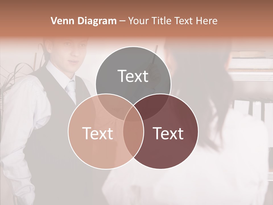 Senior  Closeup Close Up PowerPoint Template