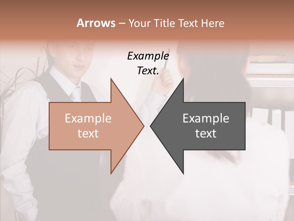 Senior  Closeup Close Up PowerPoint Template