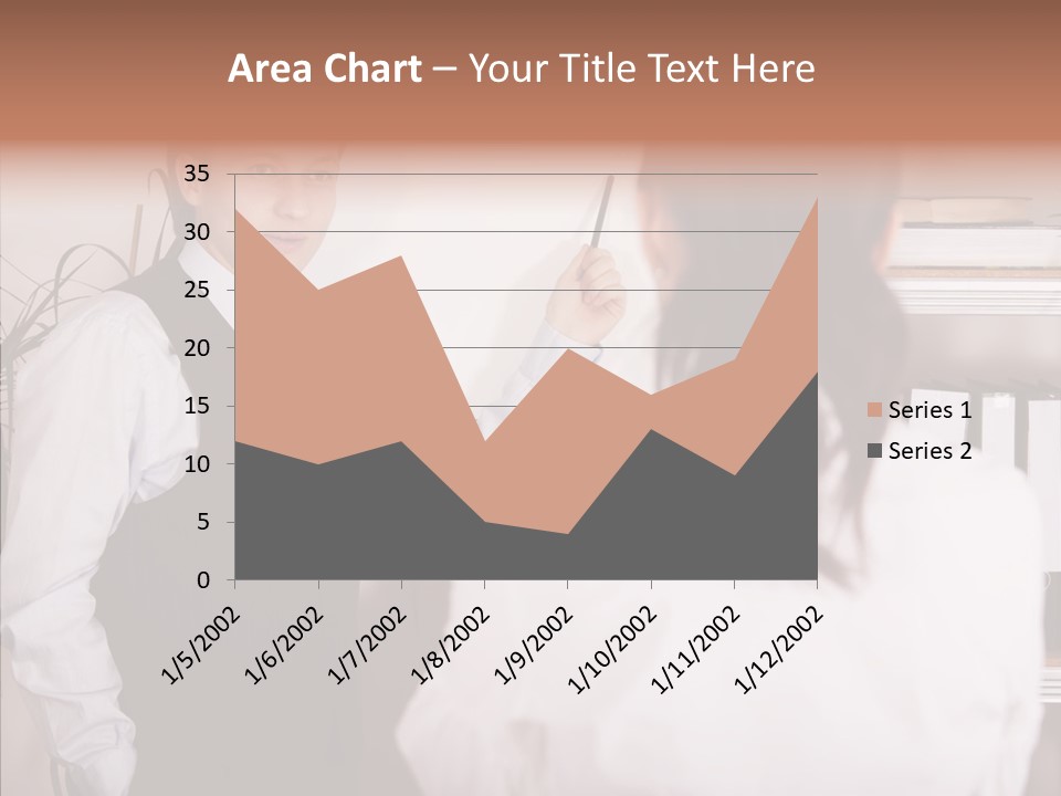 Senior  Closeup Close Up PowerPoint Template