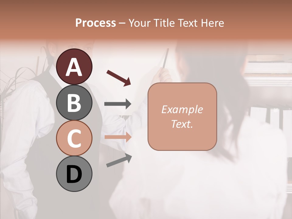 Senior  Closeup Close Up PowerPoint Template