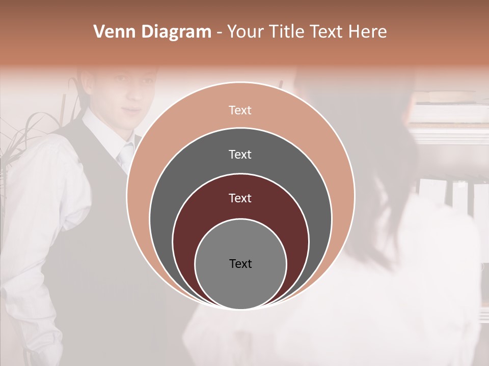 Senior  Closeup Close Up PowerPoint Template