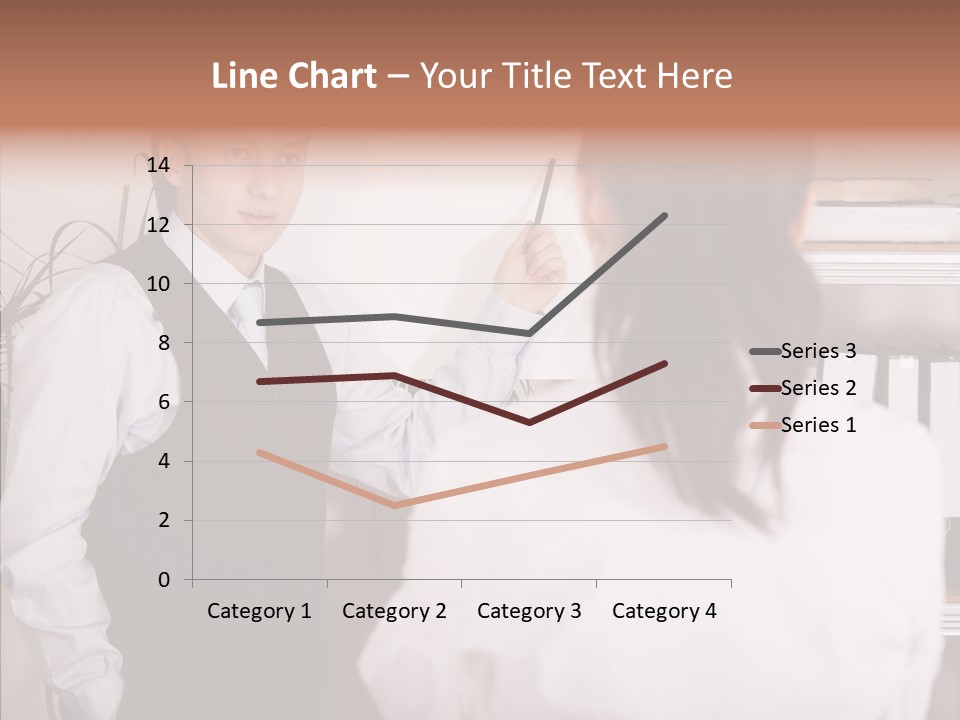 Senior  Closeup Close Up PowerPoint Template
