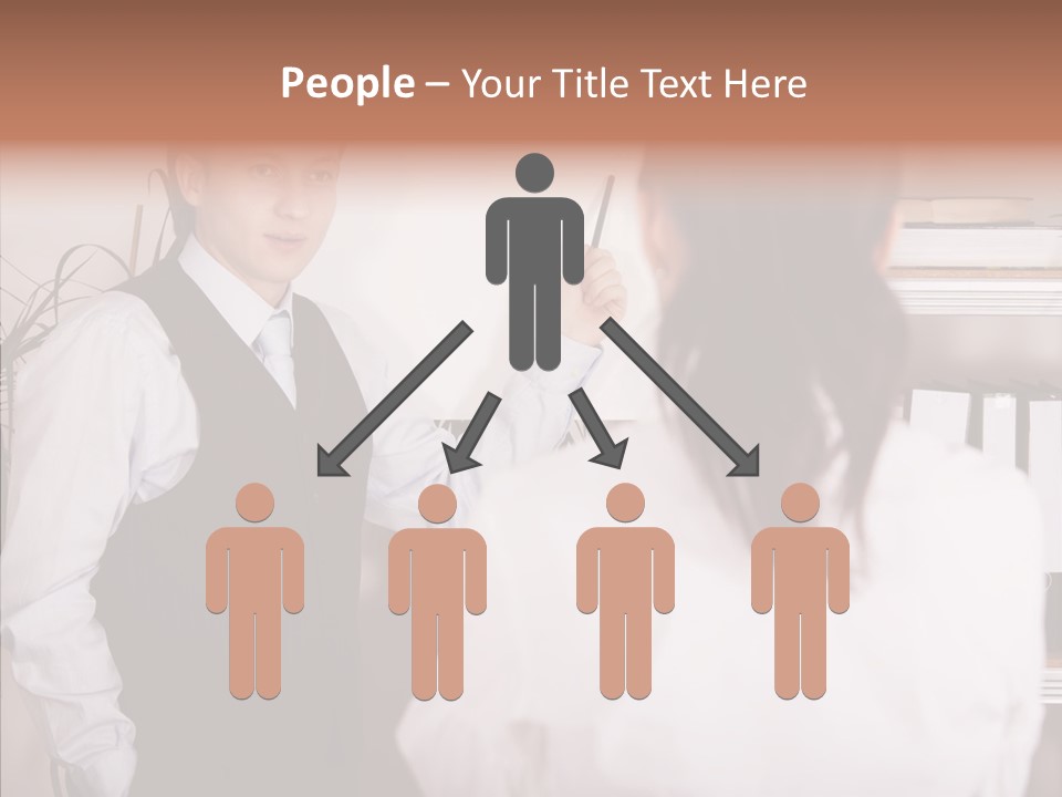 Senior  Closeup Close Up PowerPoint Template