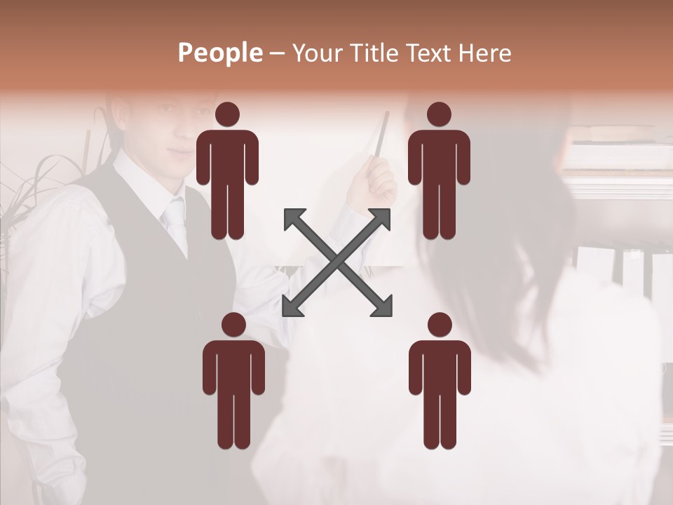 Senior  Closeup Close Up PowerPoint Template