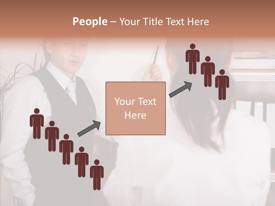 Senior  Closeup Close Up PowerPoint Template