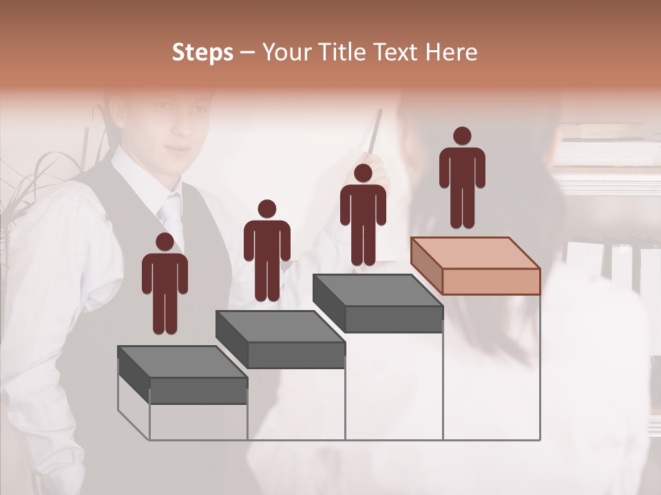 Senior  Closeup Close Up PowerPoint Template