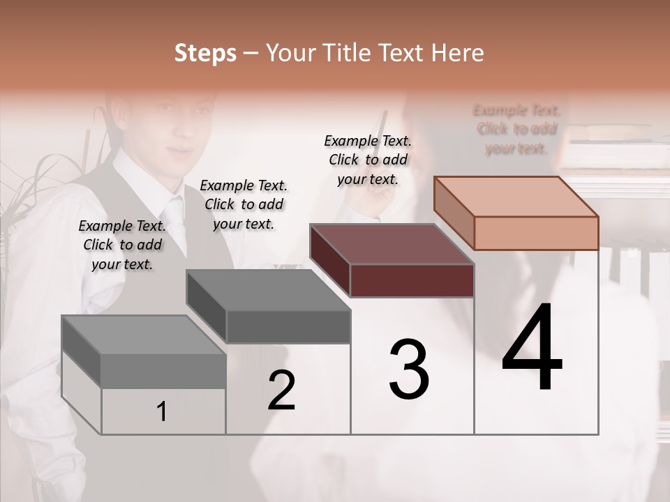 Senior  Closeup Close Up PowerPoint Template