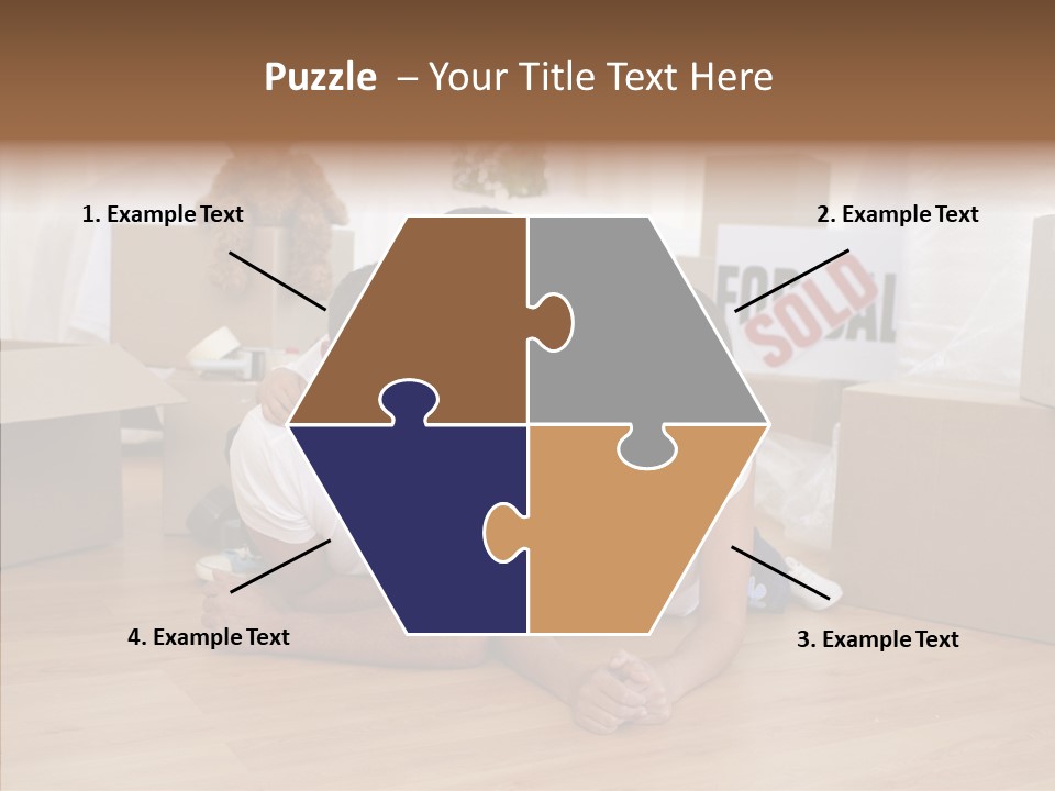 Hand Closeup Senior PowerPoint Template