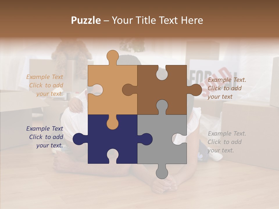 Hand Closeup Senior PowerPoint Template