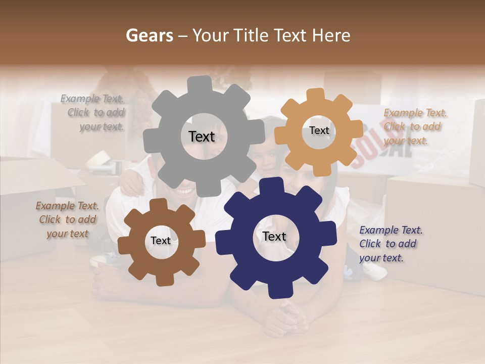 Hand Closeup Senior PowerPoint Template