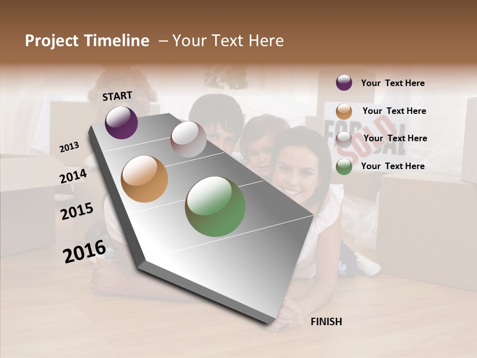 Hand Closeup Senior PowerPoint Template