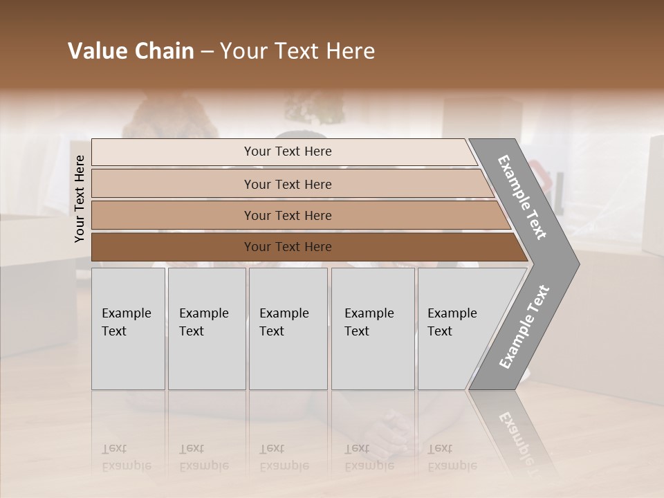 Hand Closeup Senior PowerPoint Template