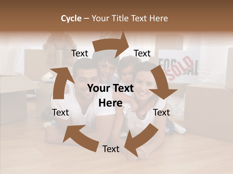 Hand Closeup Senior PowerPoint Template