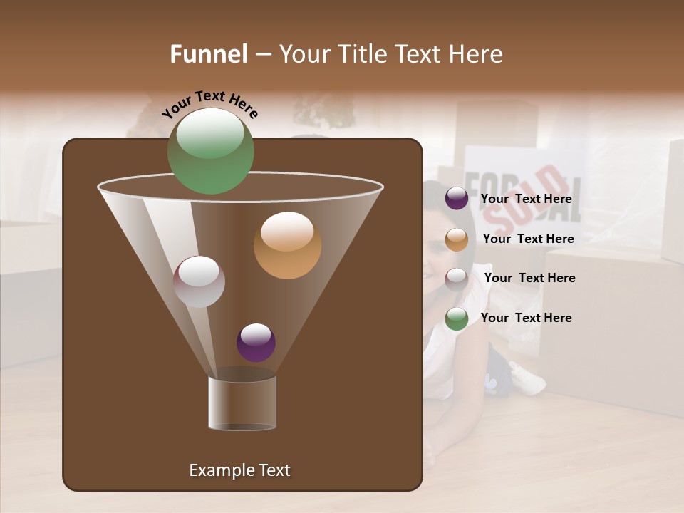 Hand Closeup Senior PowerPoint Template