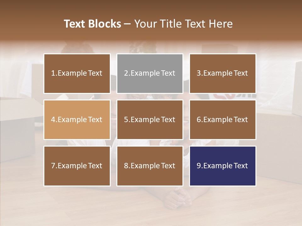 Hand Closeup Senior PowerPoint Template