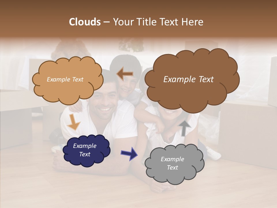 Hand Closeup Senior PowerPoint Template