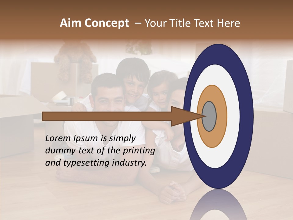 Hand Closeup Senior PowerPoint Template