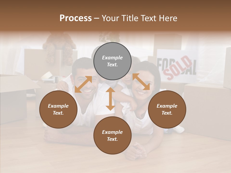 Hand Closeup Senior PowerPoint Template