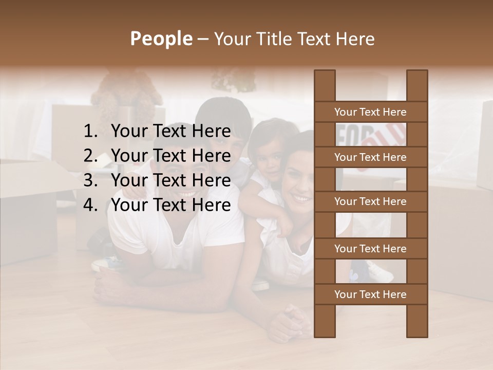 Hand Closeup Senior PowerPoint Template