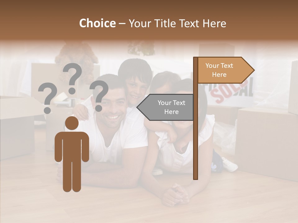 Hand Closeup Senior PowerPoint Template