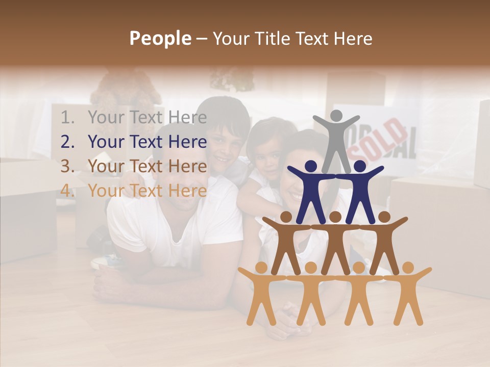 Hand Closeup Senior PowerPoint Template